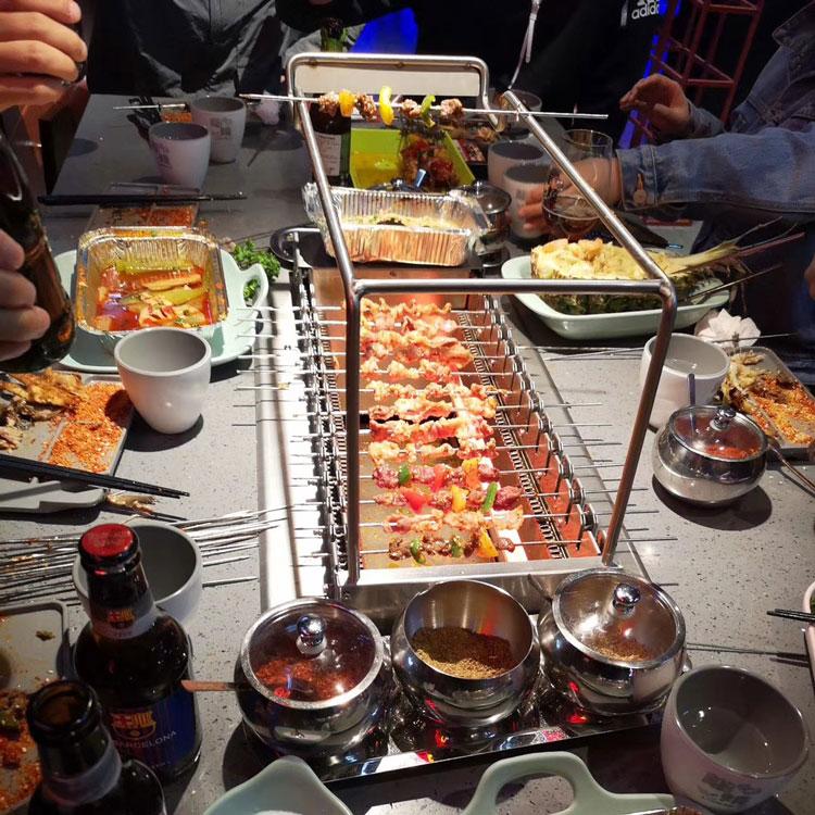 為啥我極力推薦你使用全自動翻轉燒烤機烤串?